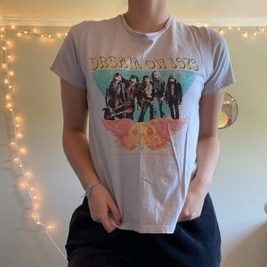 aerosmith band tee